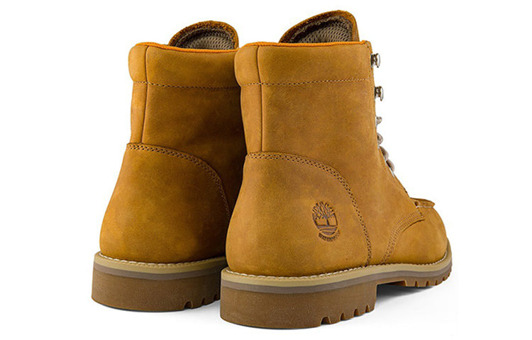 Timberland Redwood Falls Waterproof Moc-Toe Wide-Fit Boot 'Wheat Full-Grain' A2EE3 - 3