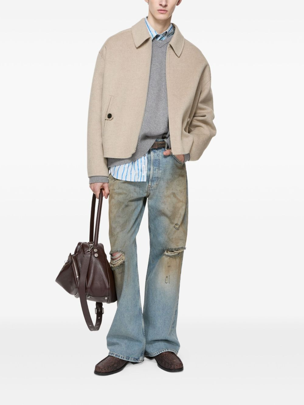 zip-front jacket - 2