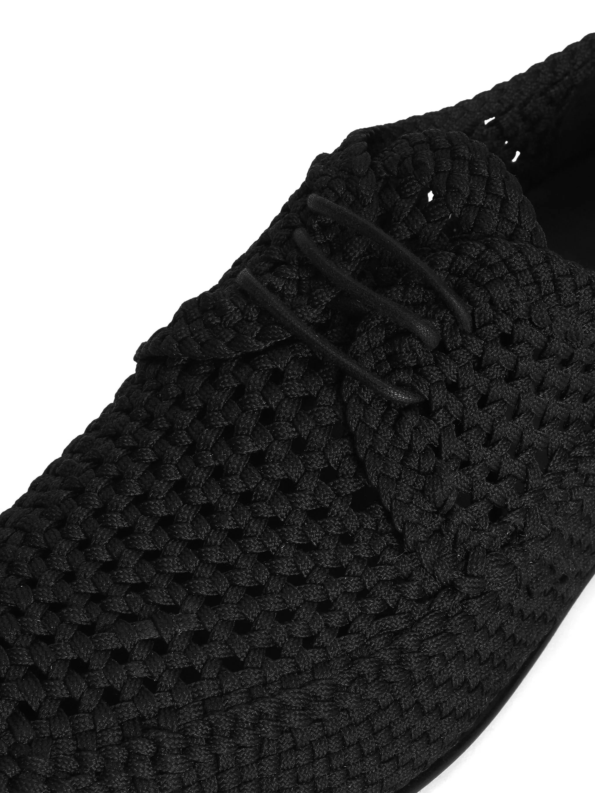 Woven Derby Shoes - 4