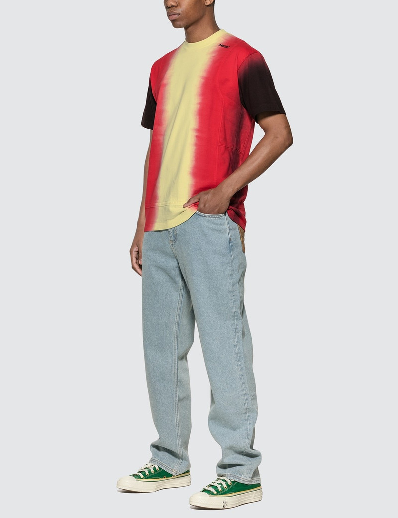 TIE DYE PANELED T-SHIRT 4