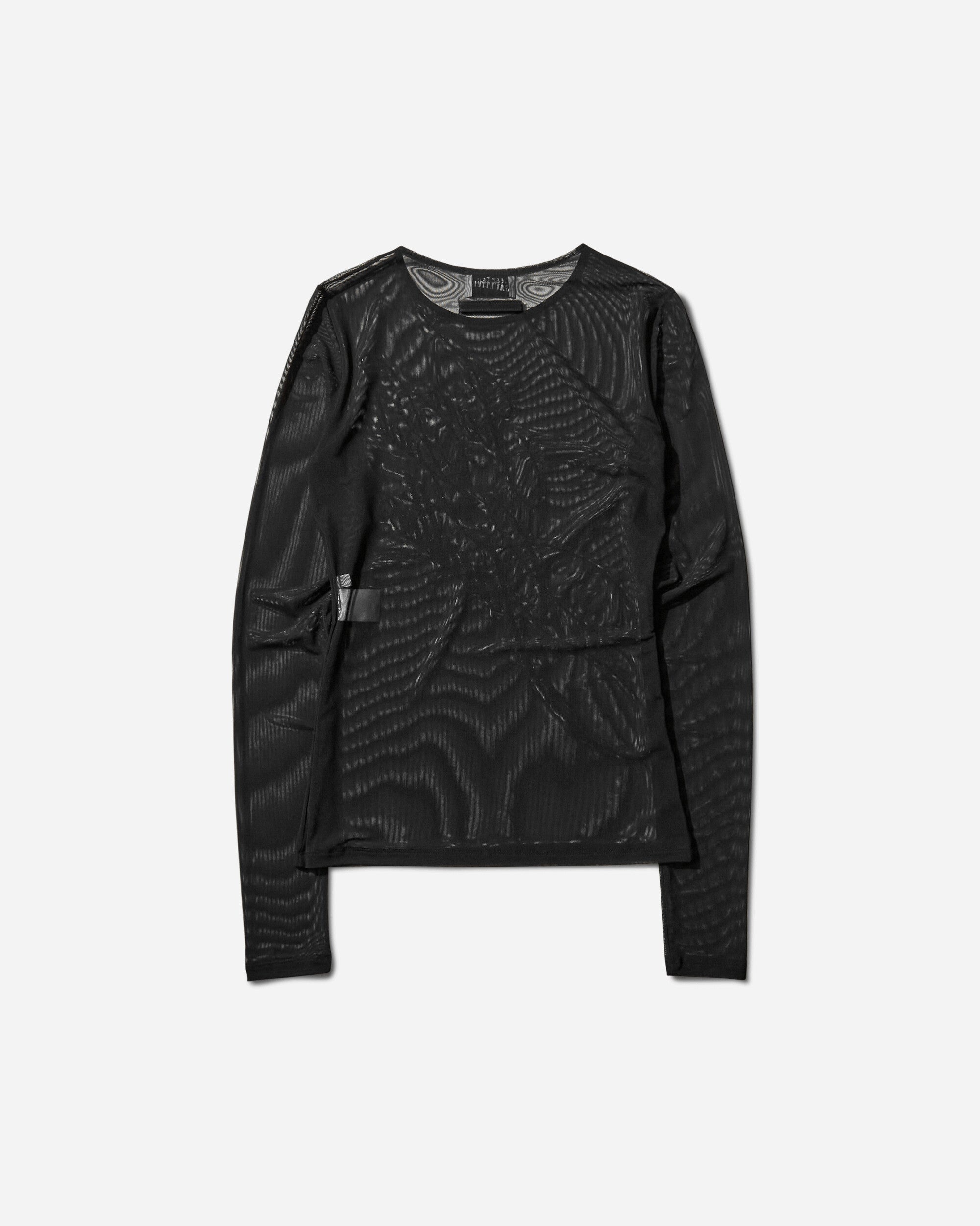 Women's Sequin Longsleeve Top Black - 2