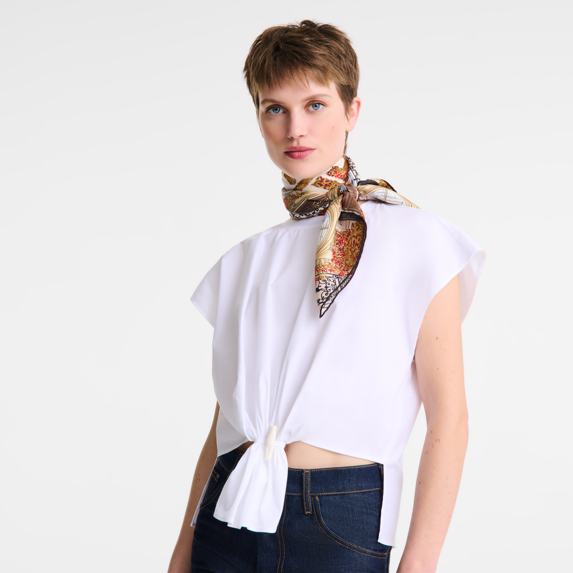 Top White - Popelin - 4