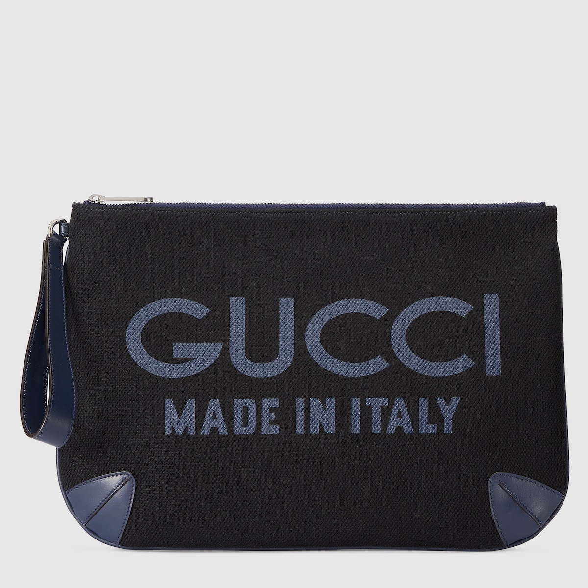 Pouch with Gucci print - 1