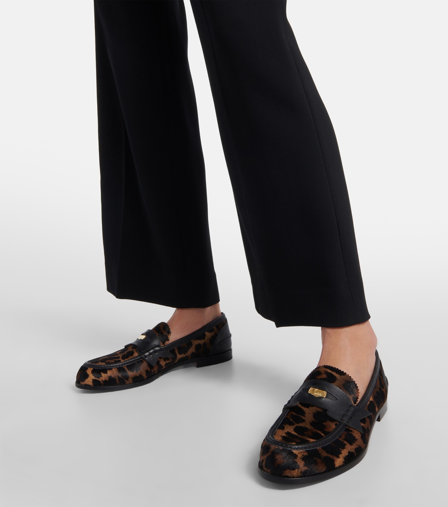 Penny Donna leopard-print loafers - 4