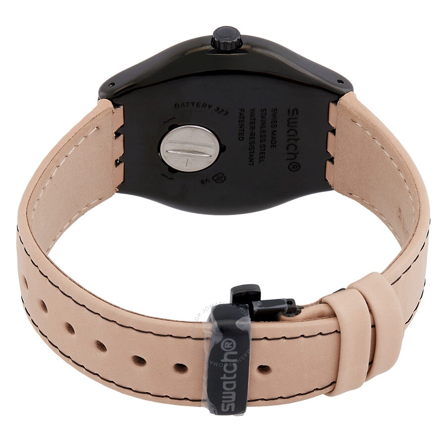 Swatch - Swatch Sand Storm III Quartz Black Dial Watch YWB400 - 3