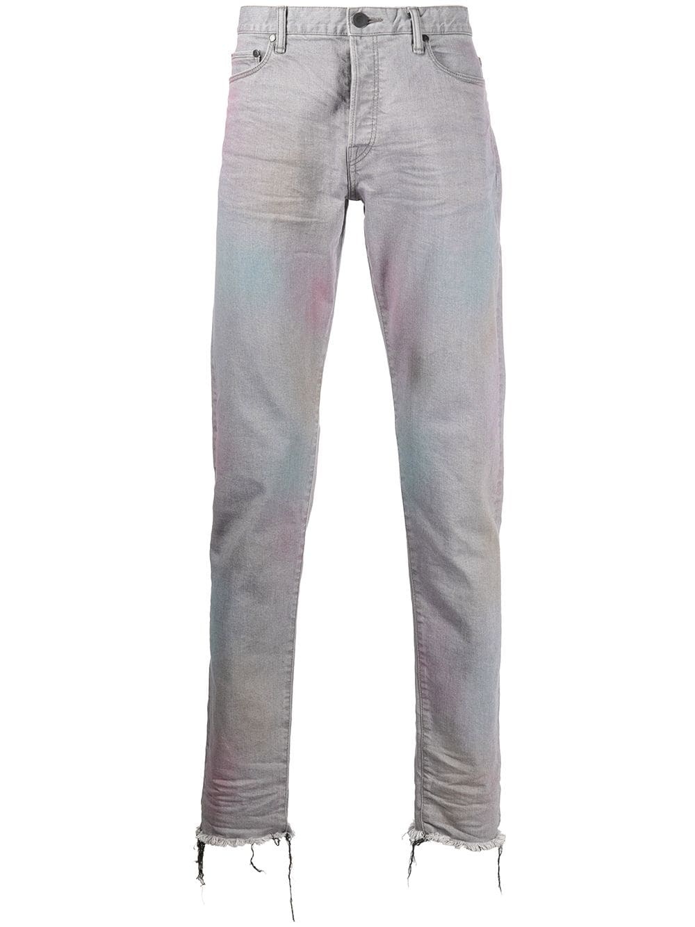 The Cast 2 mid-rise distressed straight-leg jeans - 1