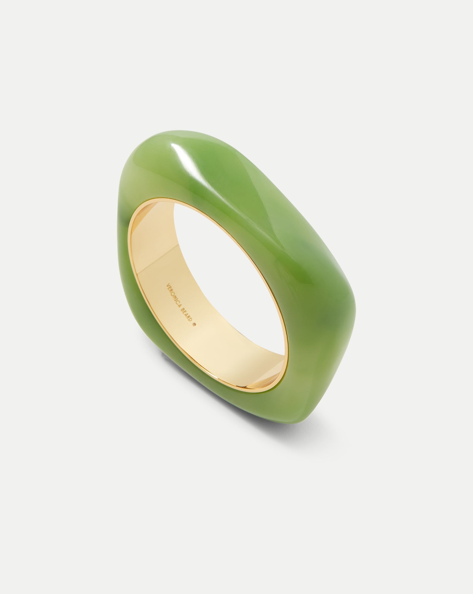 SCULPTED RESIN BANGLE - 4