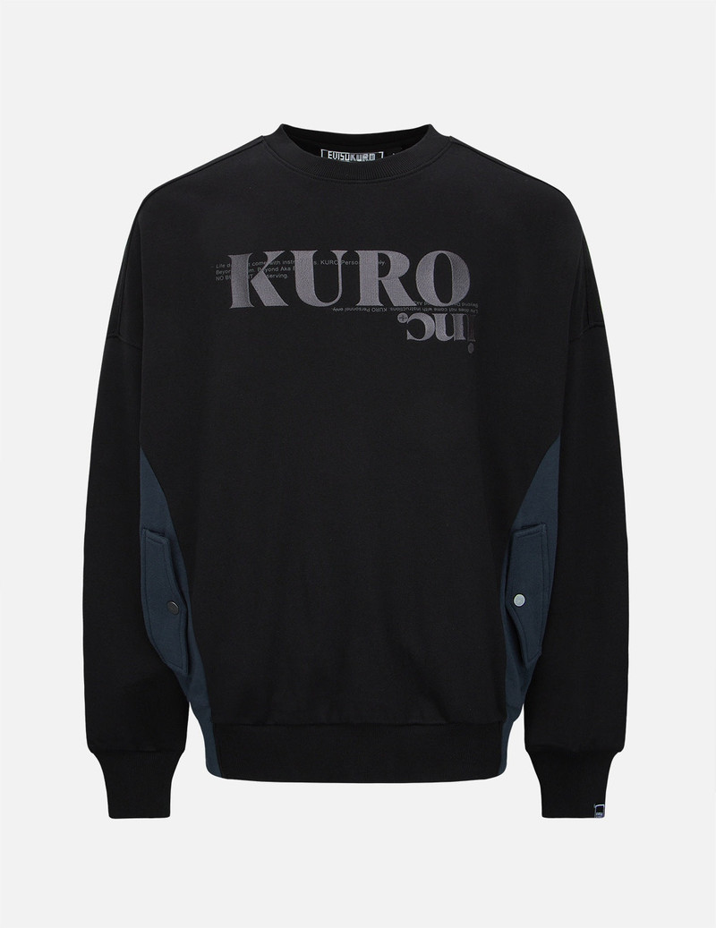 Contrast Side Pannels Sweatshirt 1