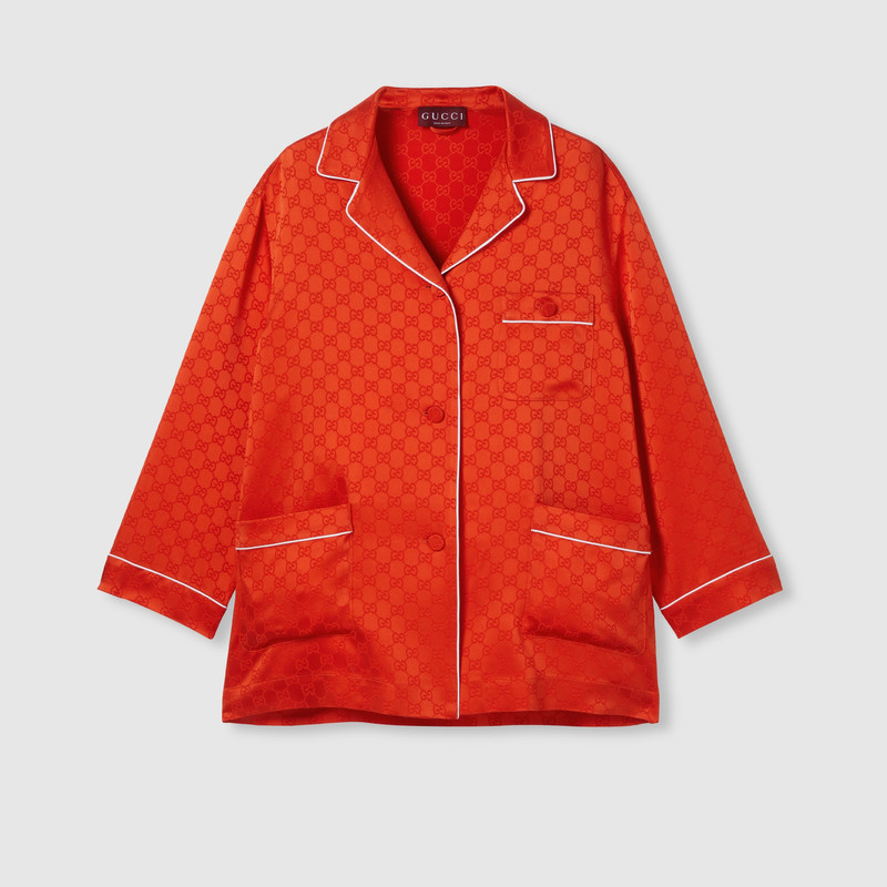 GG satin shirt 1
