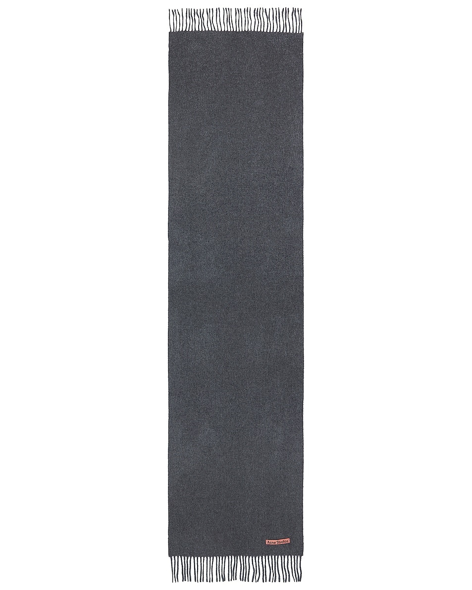Canada Scarf In Grey Melange - 2