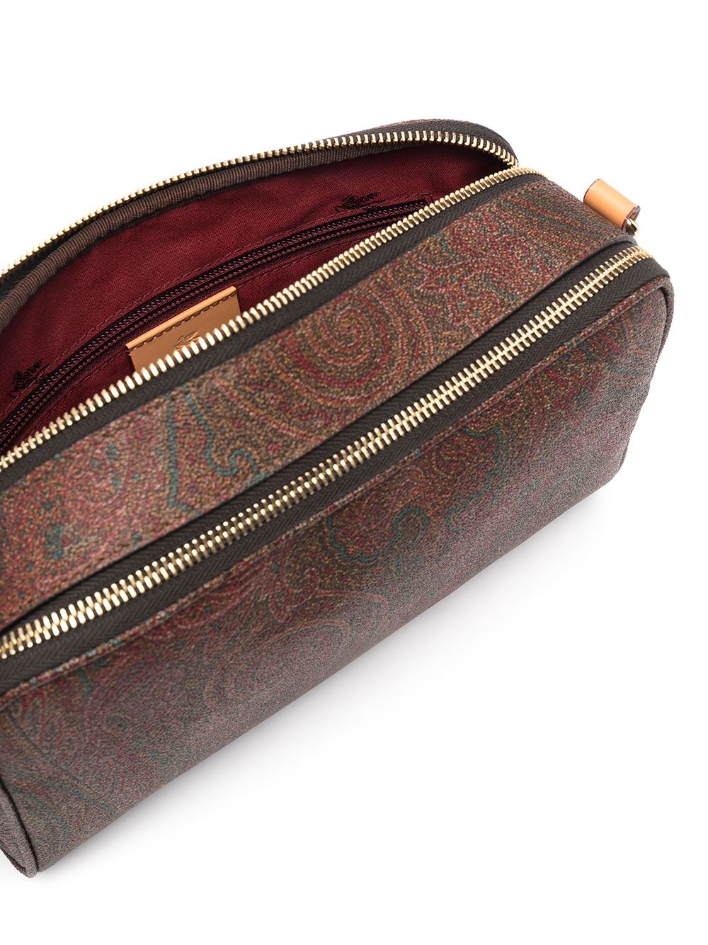 paisley-print crossbody bag - 5