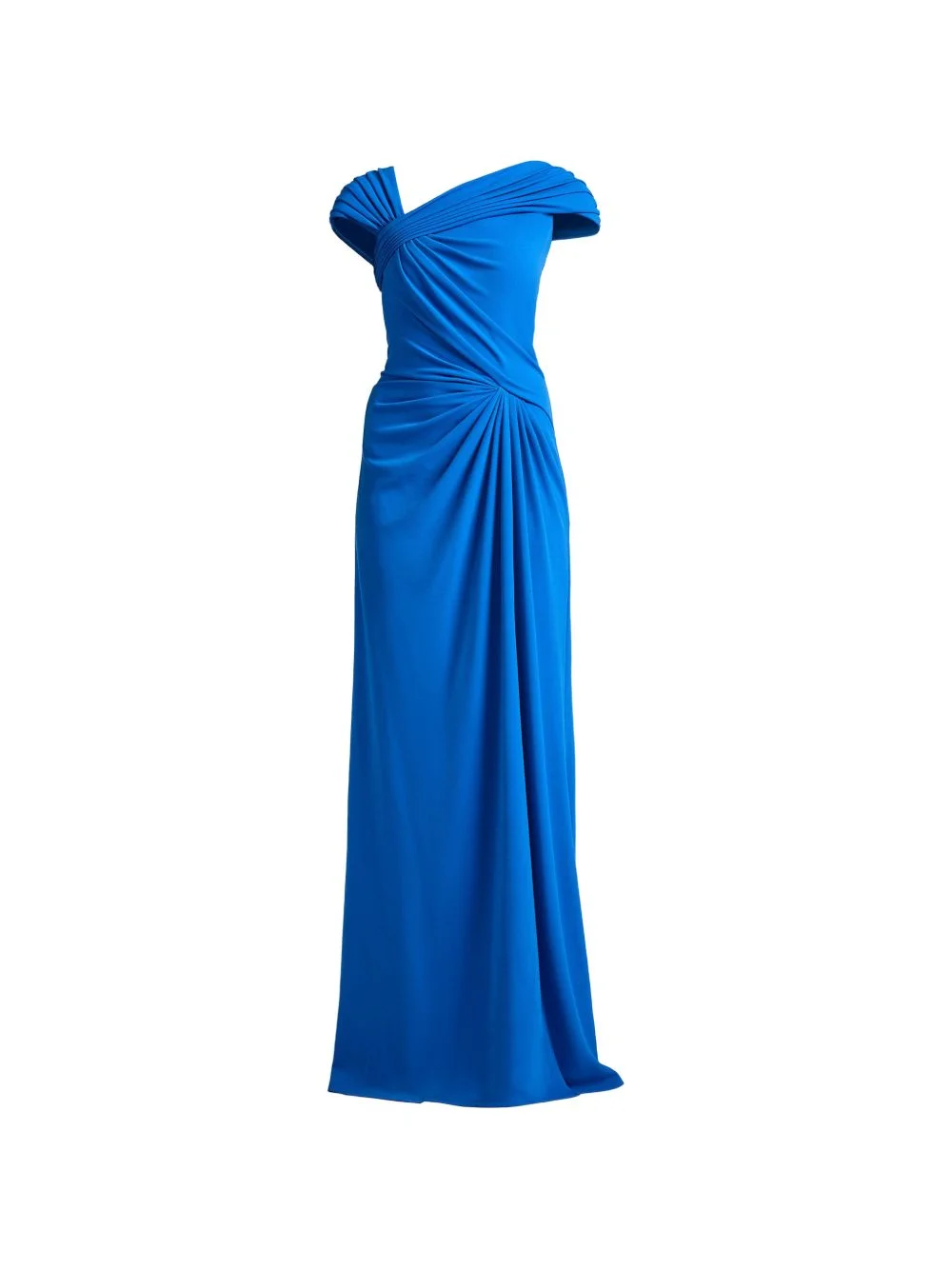 Mireya ruched draped-detail gown - 1