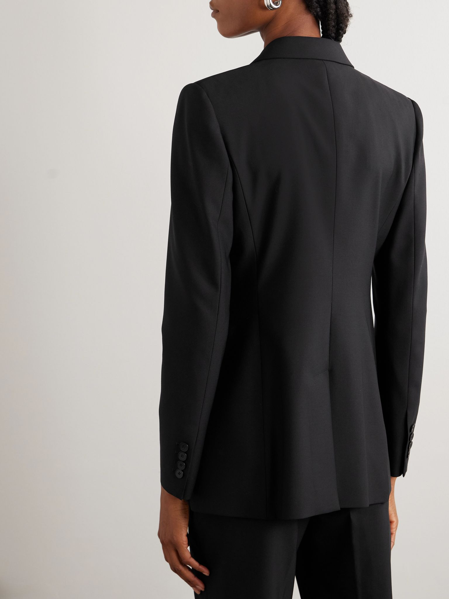 Grain de poudre wool blazer Black - 4