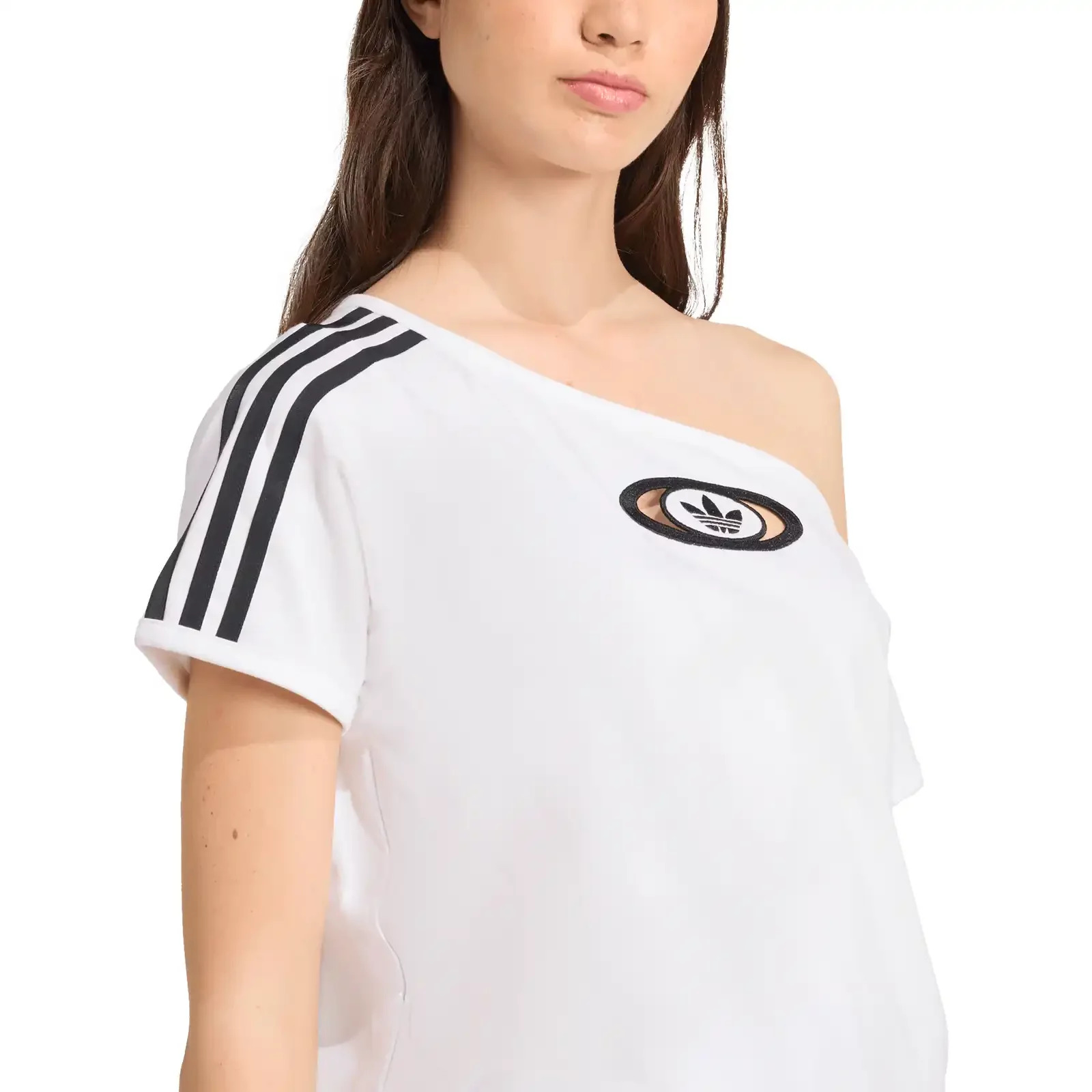 Off Shoulder Tee W "White" - 5