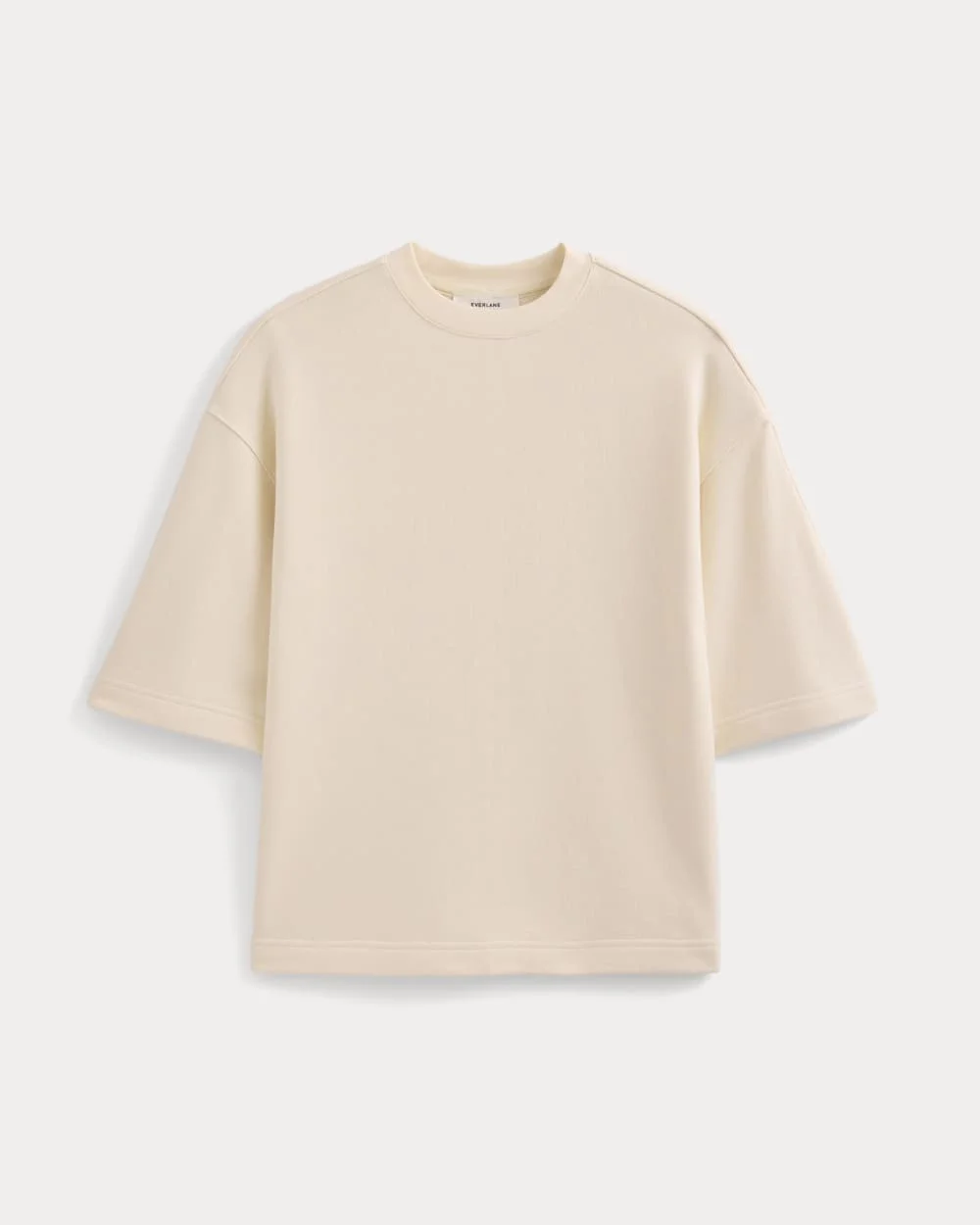 LIGHTWEIGHT TERRY OVERSIZED TEE - 1