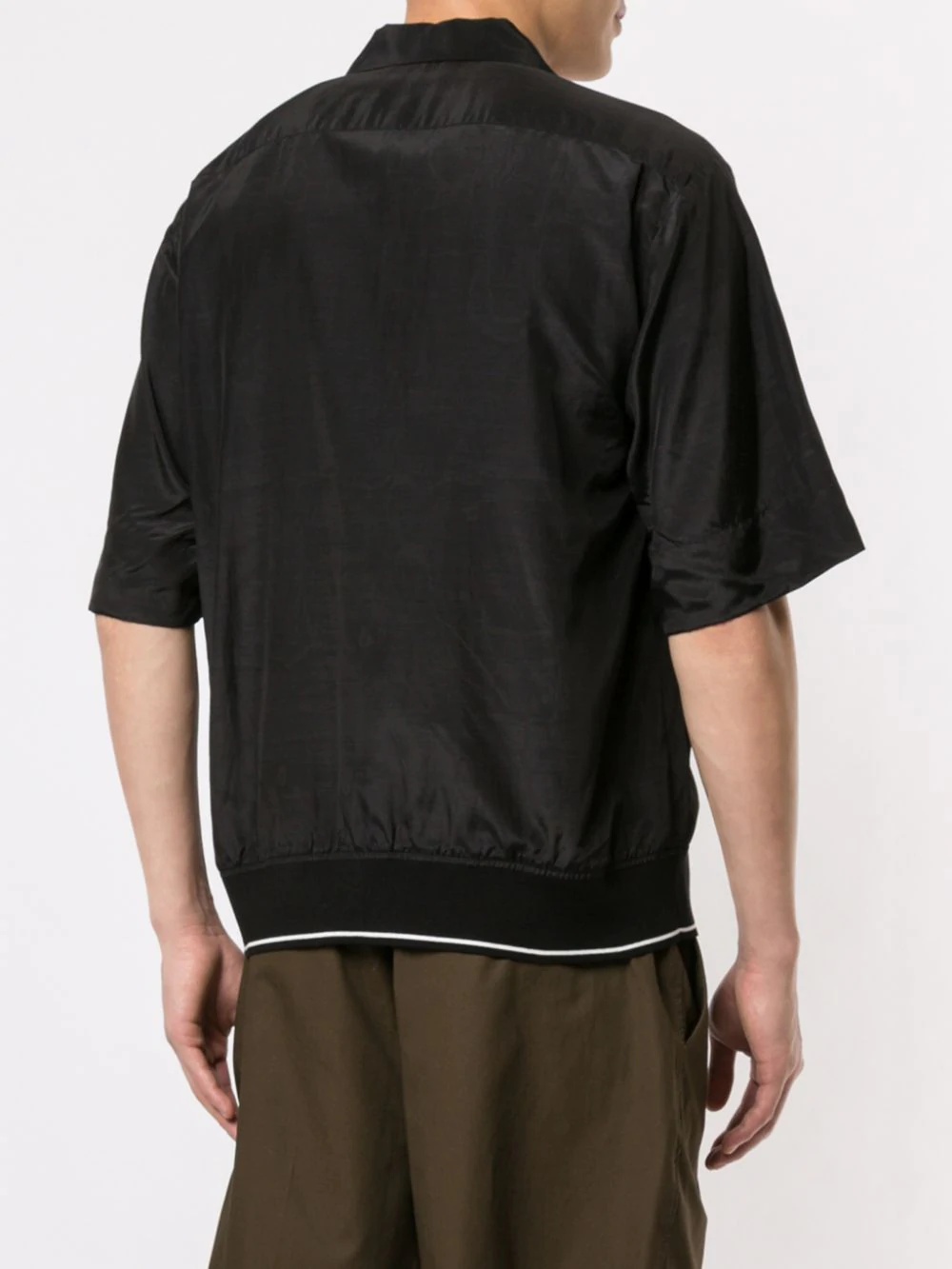 Ribbed-Hem Souvenir Shirt - 4