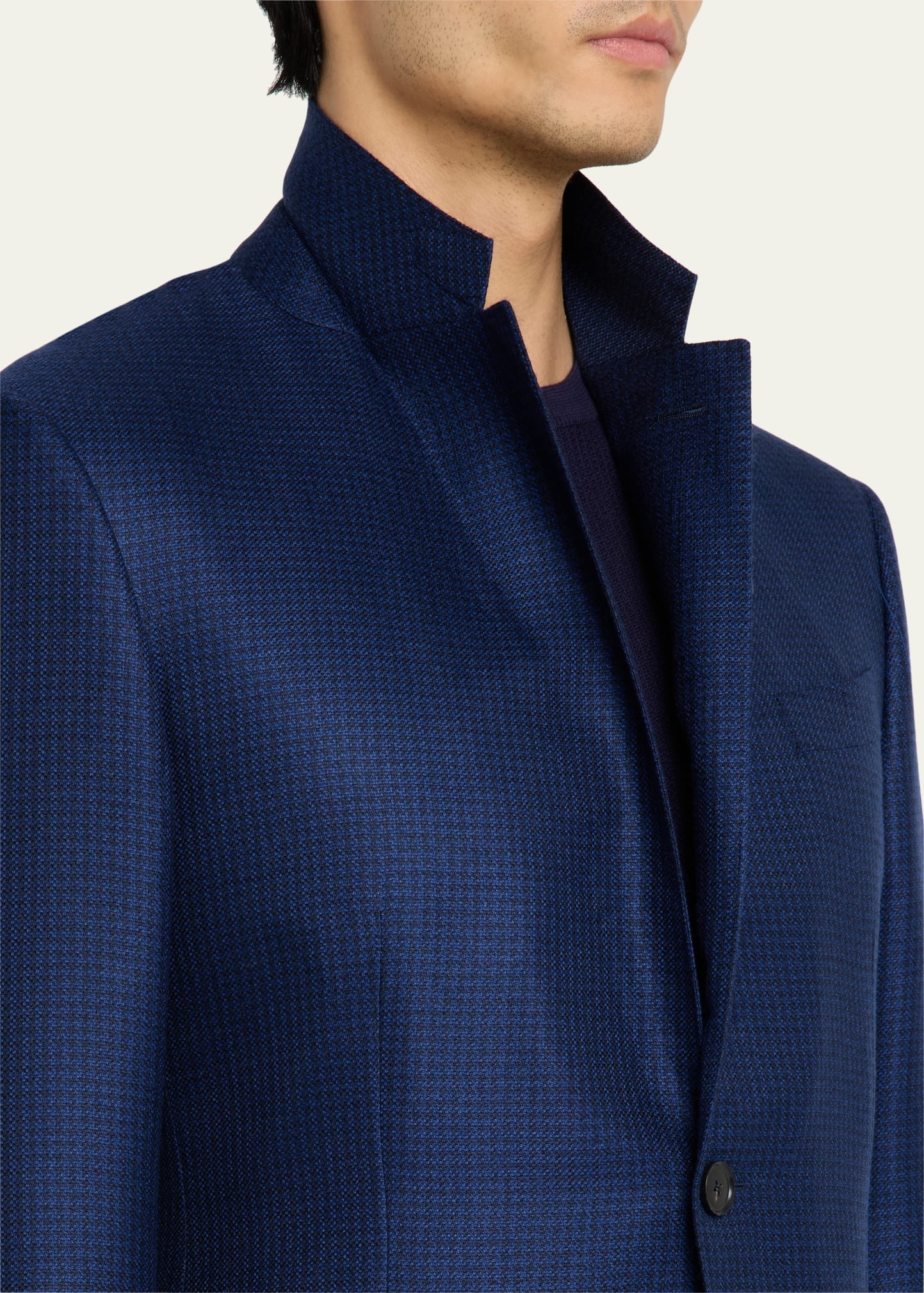 Men's Mini-Houndstooth Sport Coat - 6