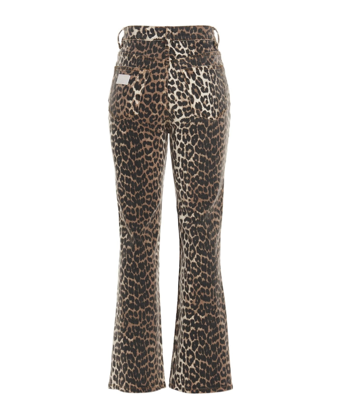 'leopard' Jeans - 2