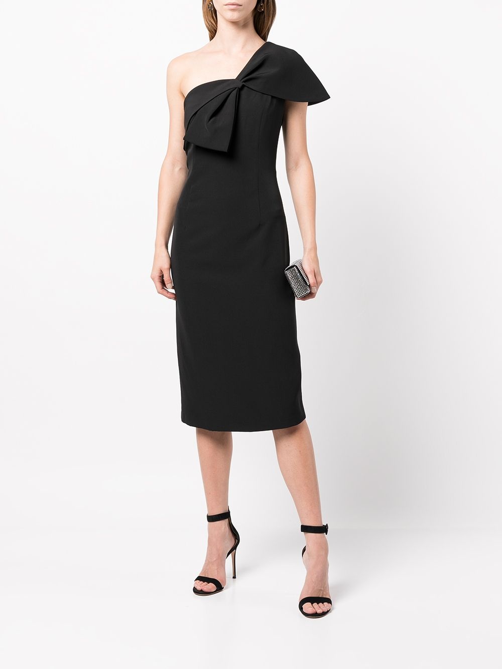 Sandra bow-embellished midi dress - 2