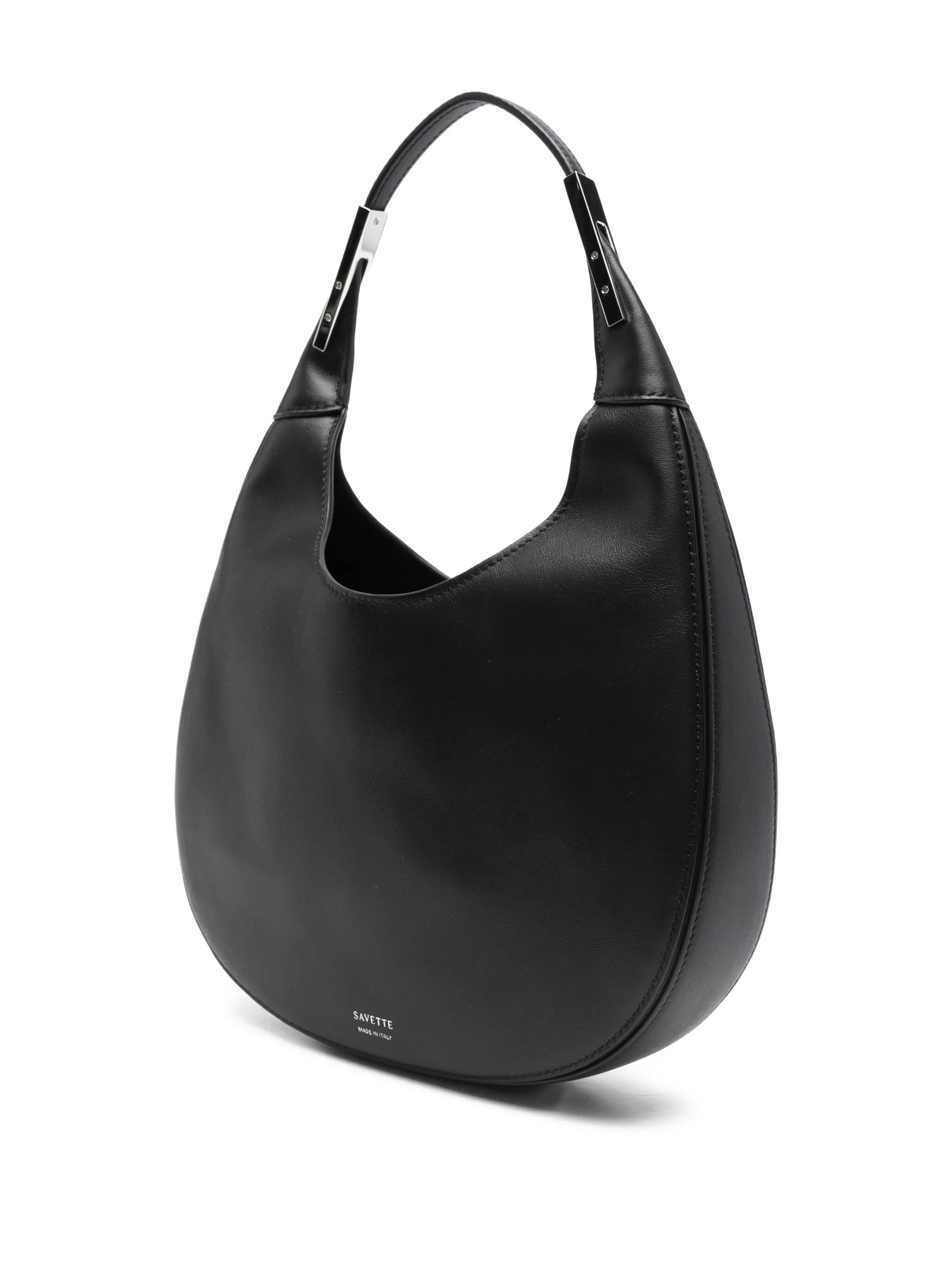 Savette Small Florence Crescent-shaped Leather Shoulder Bag - 4