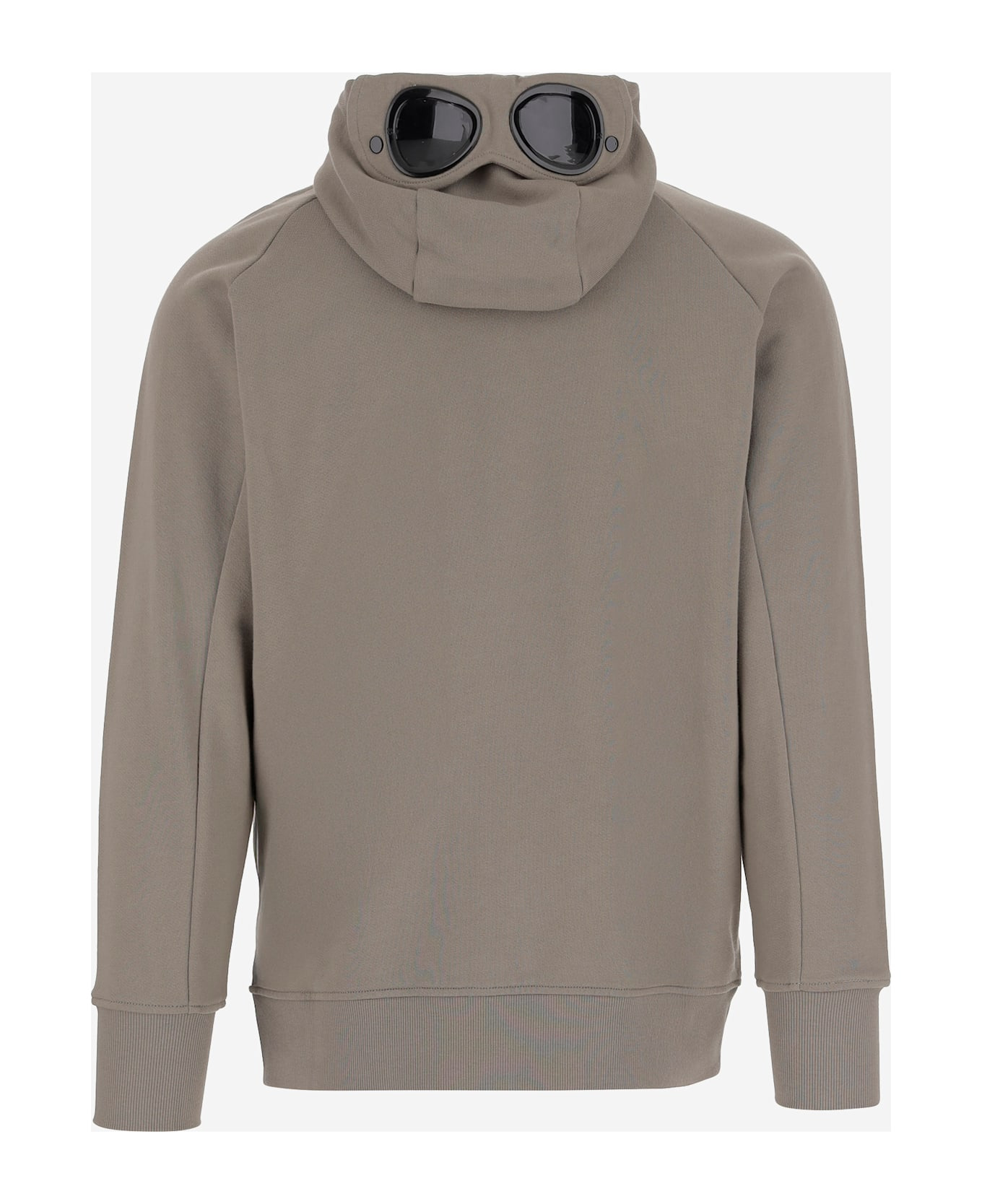 Cotton Sweatshirt With Goggles - 2