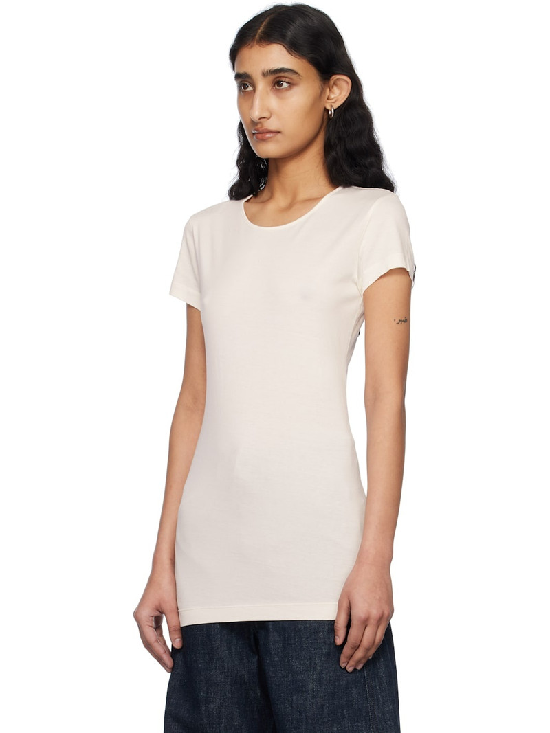 Lemaire Off-White Fitted T-shirt outlook