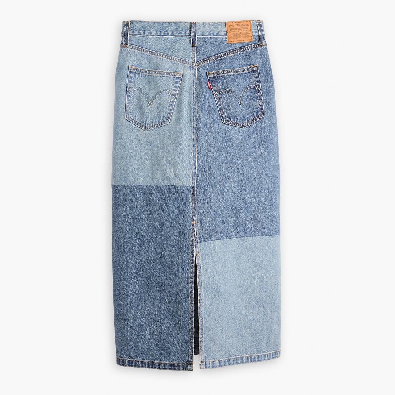BUTTON MIDI SKIRT - 7
