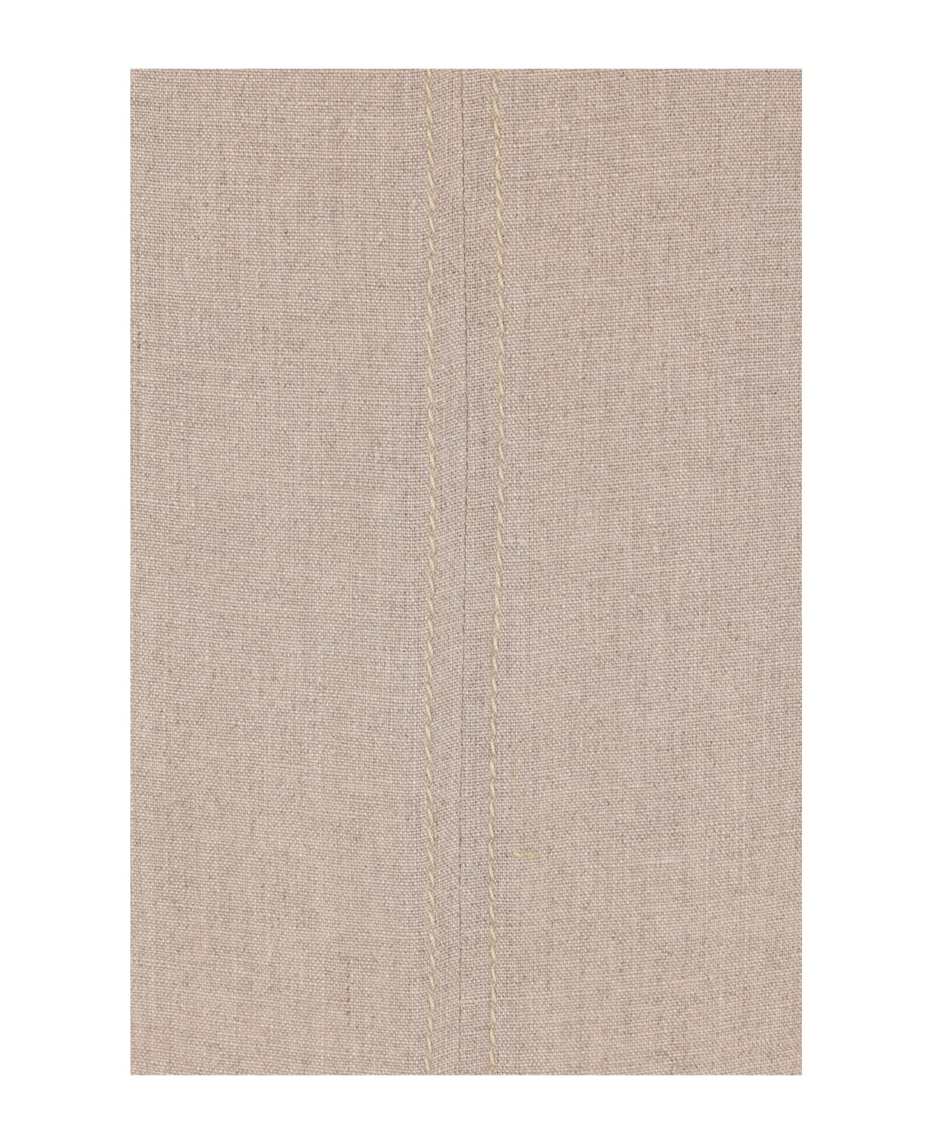 Colimbo Sleeveless Blouse In Linen - 4