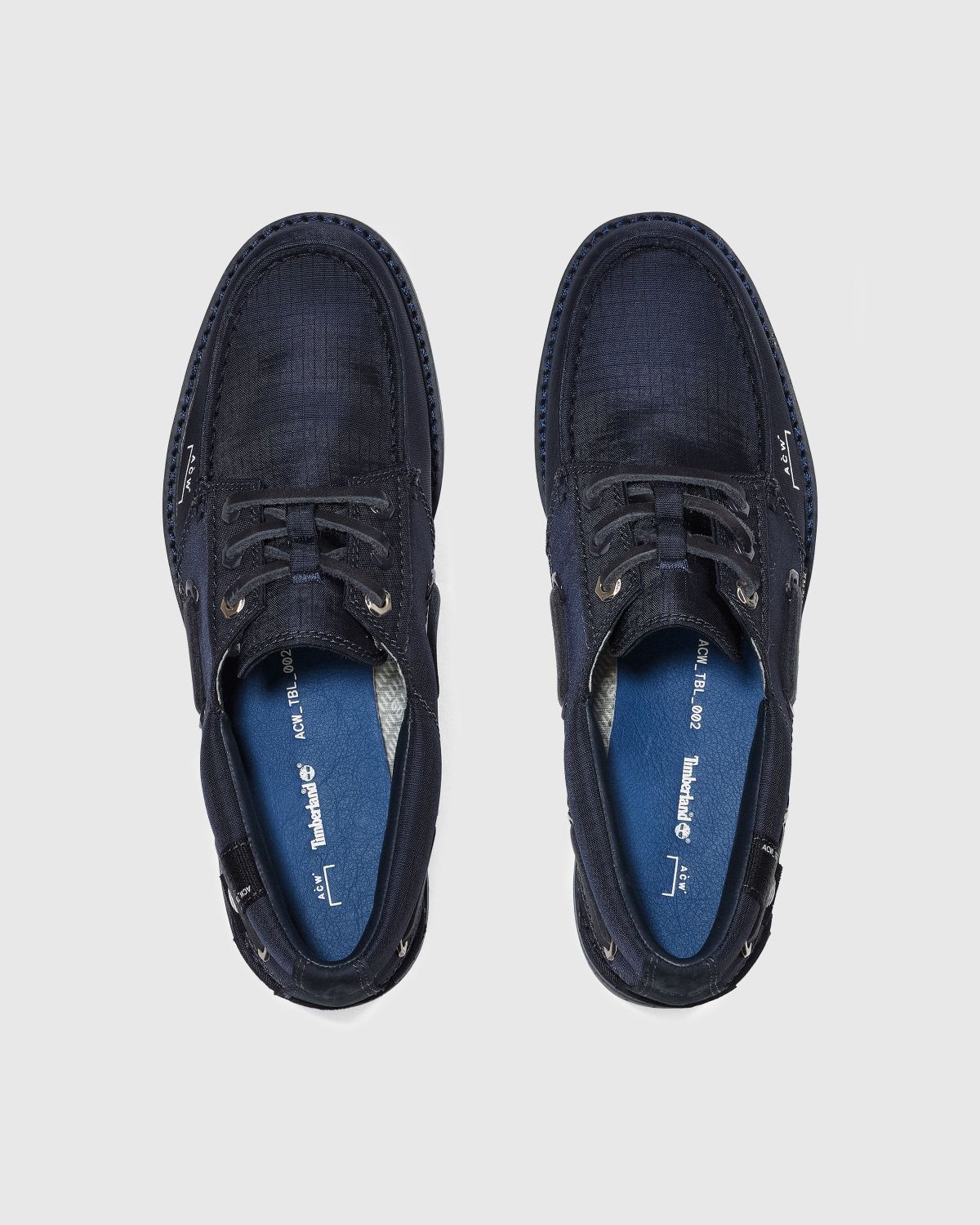 A-Cold-Wall* x Timberland – 3-Eye Boat Shoe Dark Sapphire Navy - 5