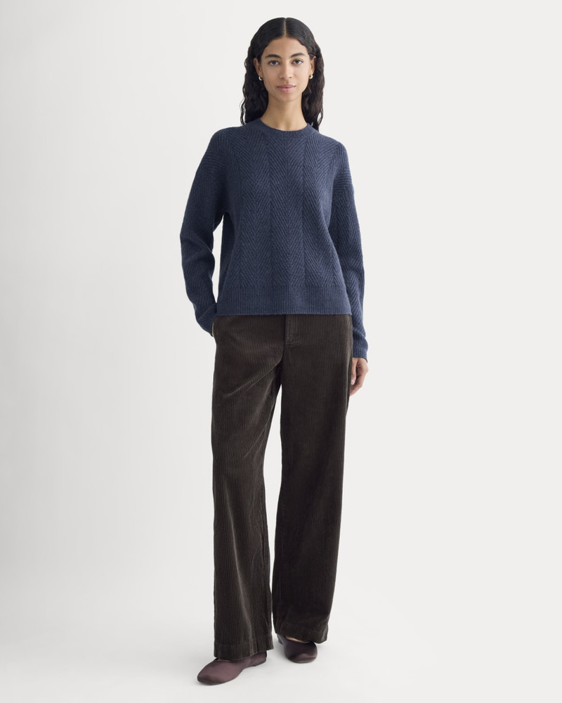 CASHMERE HERRINGBONE SWEATER 7