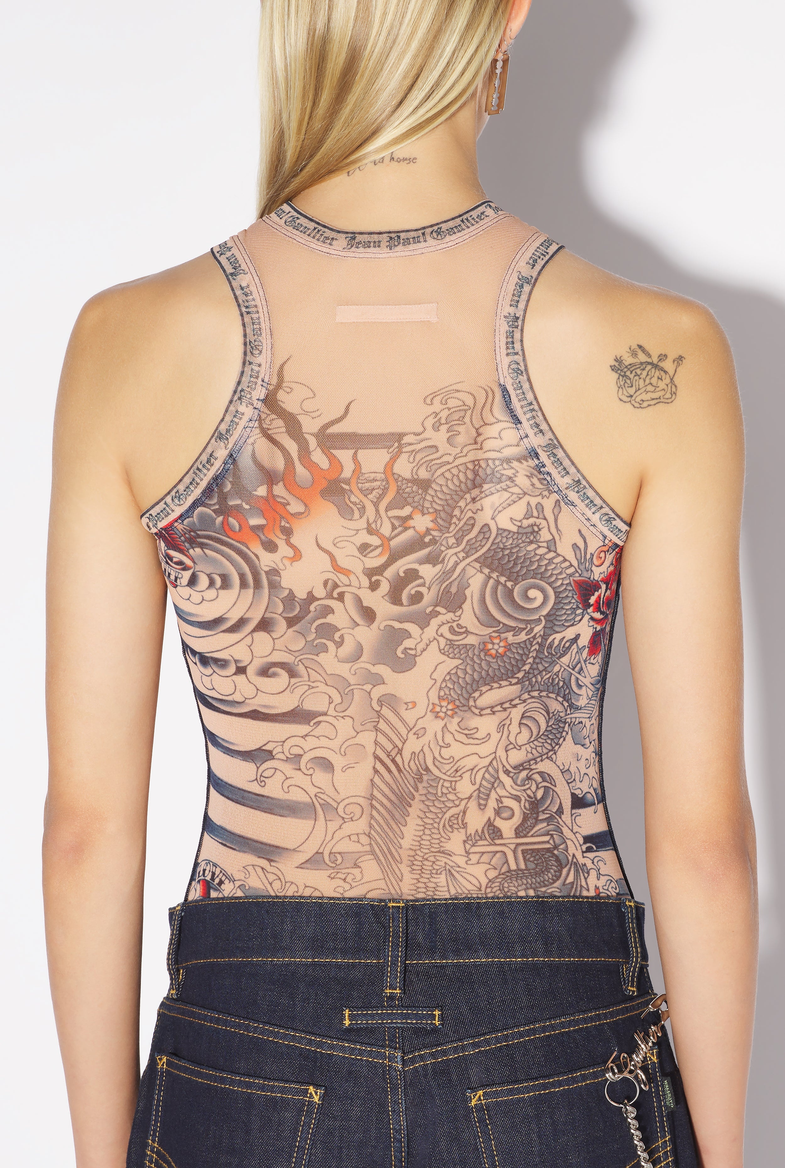 THE NUDE SAILOR TATTOO BODYSUIT - 3