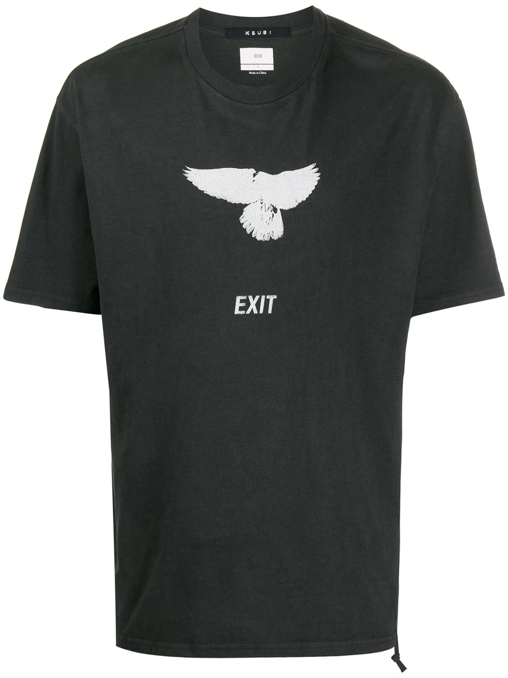 exit print T-shirt - 1