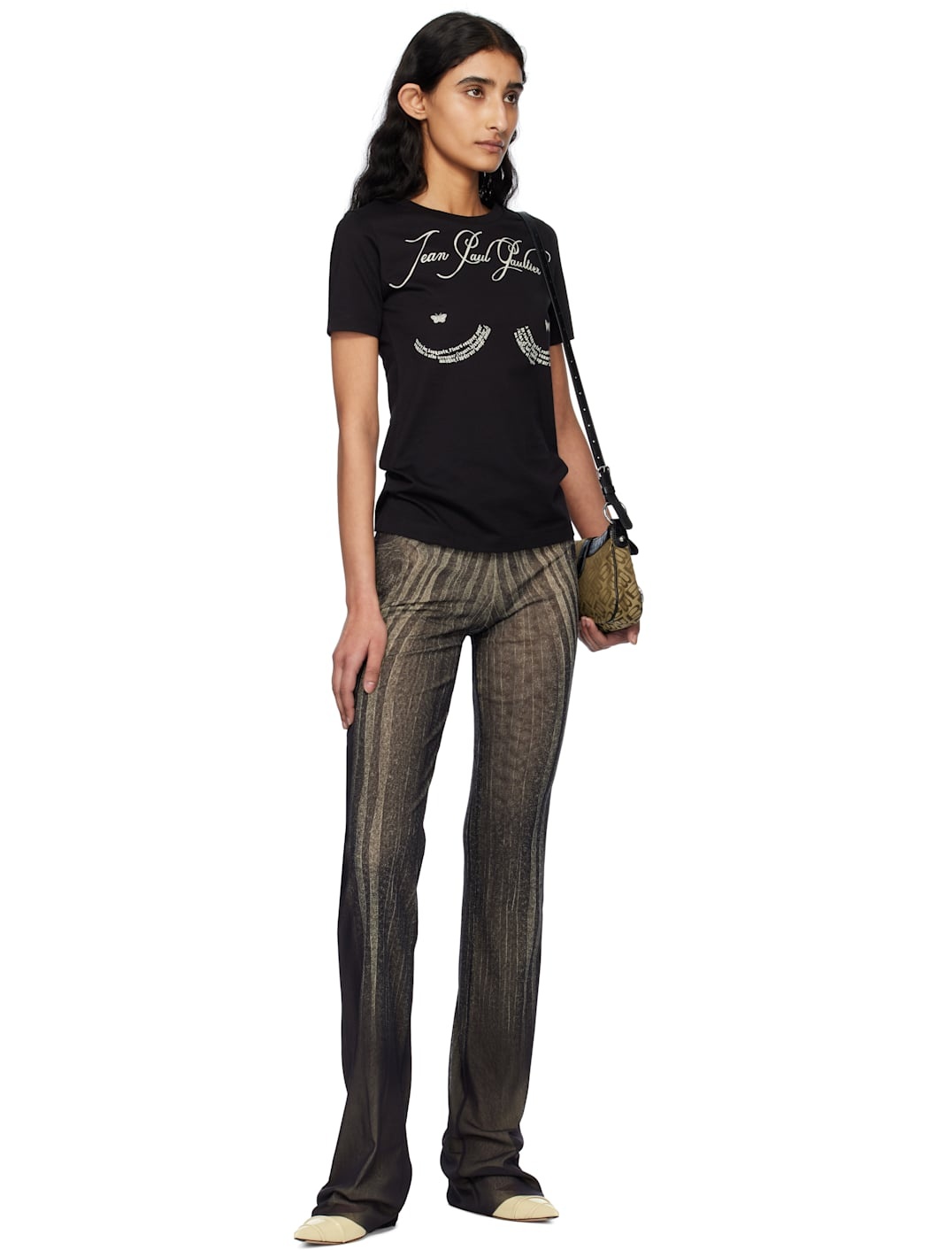Black 'The Tattoo Poem' T-shirt - 5