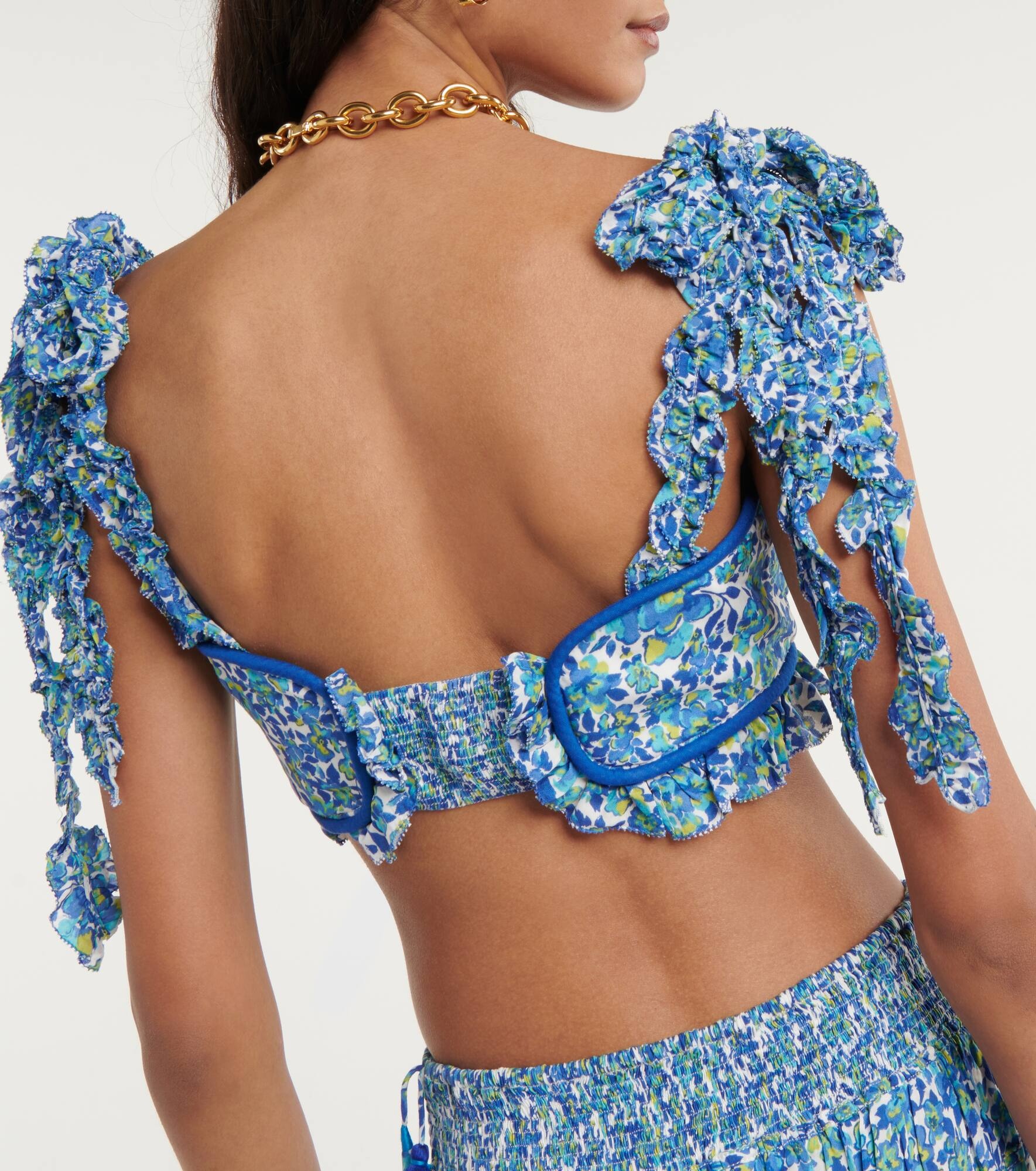 Ariane floral crop top - 5