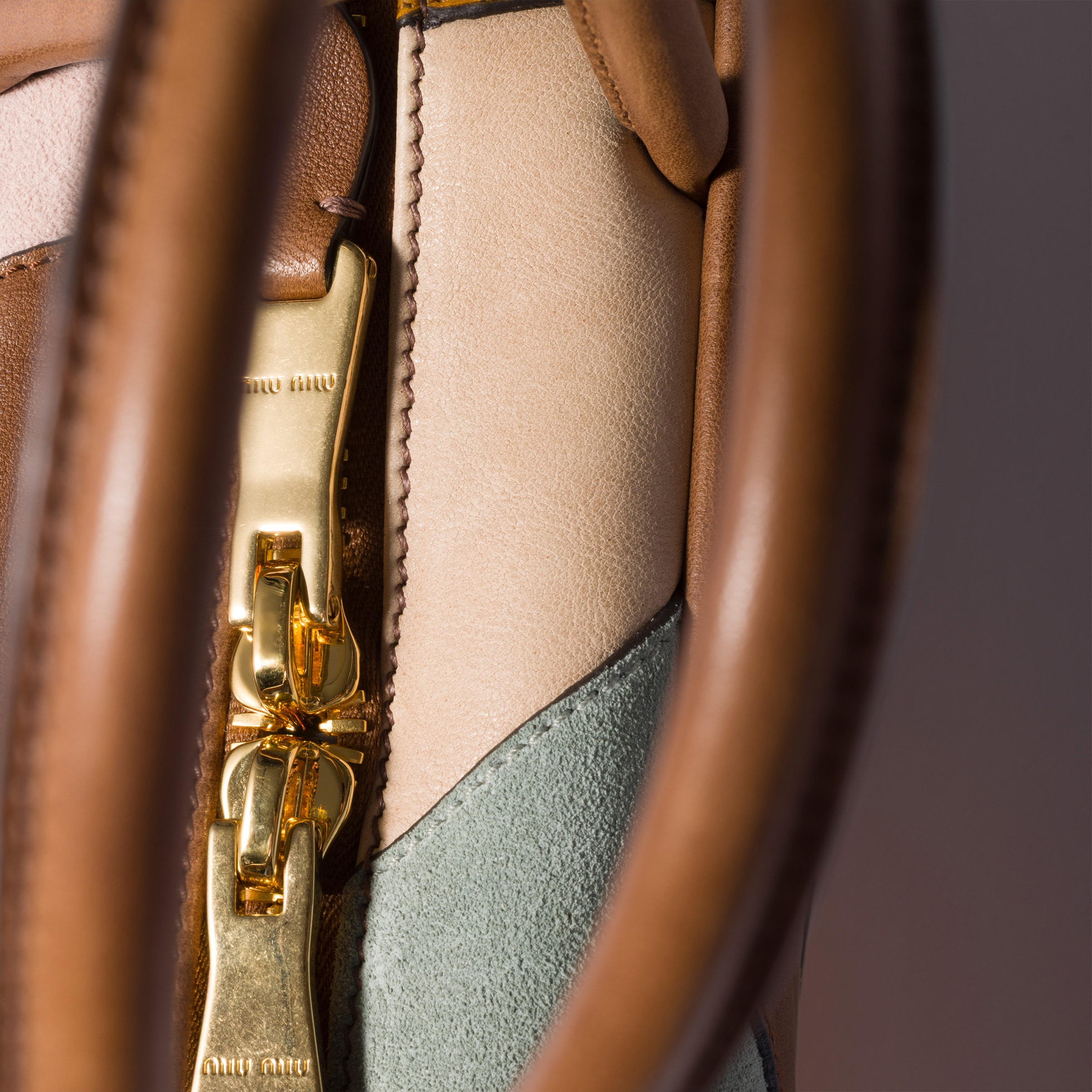 Beau patchwork leather bag - 7