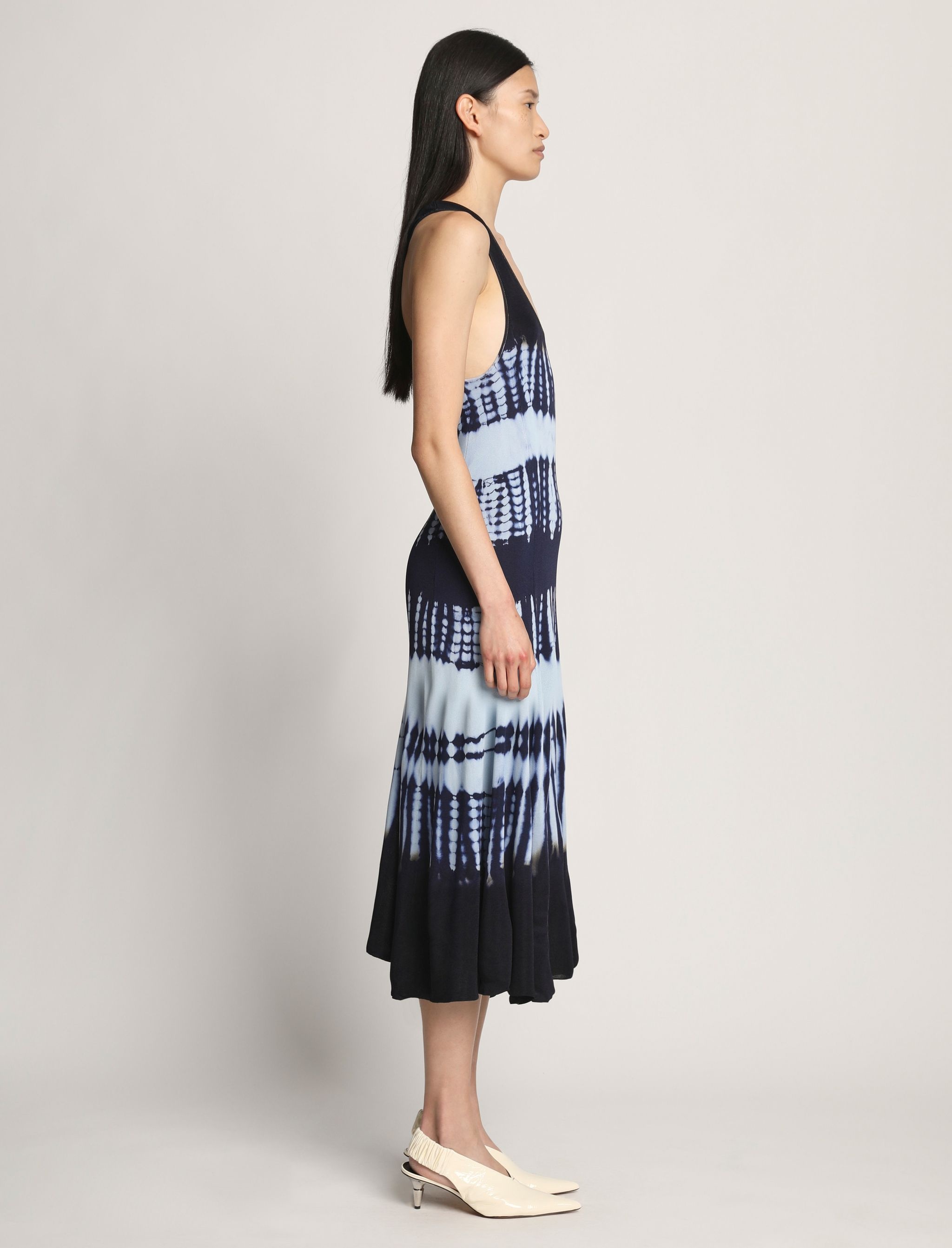 Viscose Knit Tie Dye Dress - 3