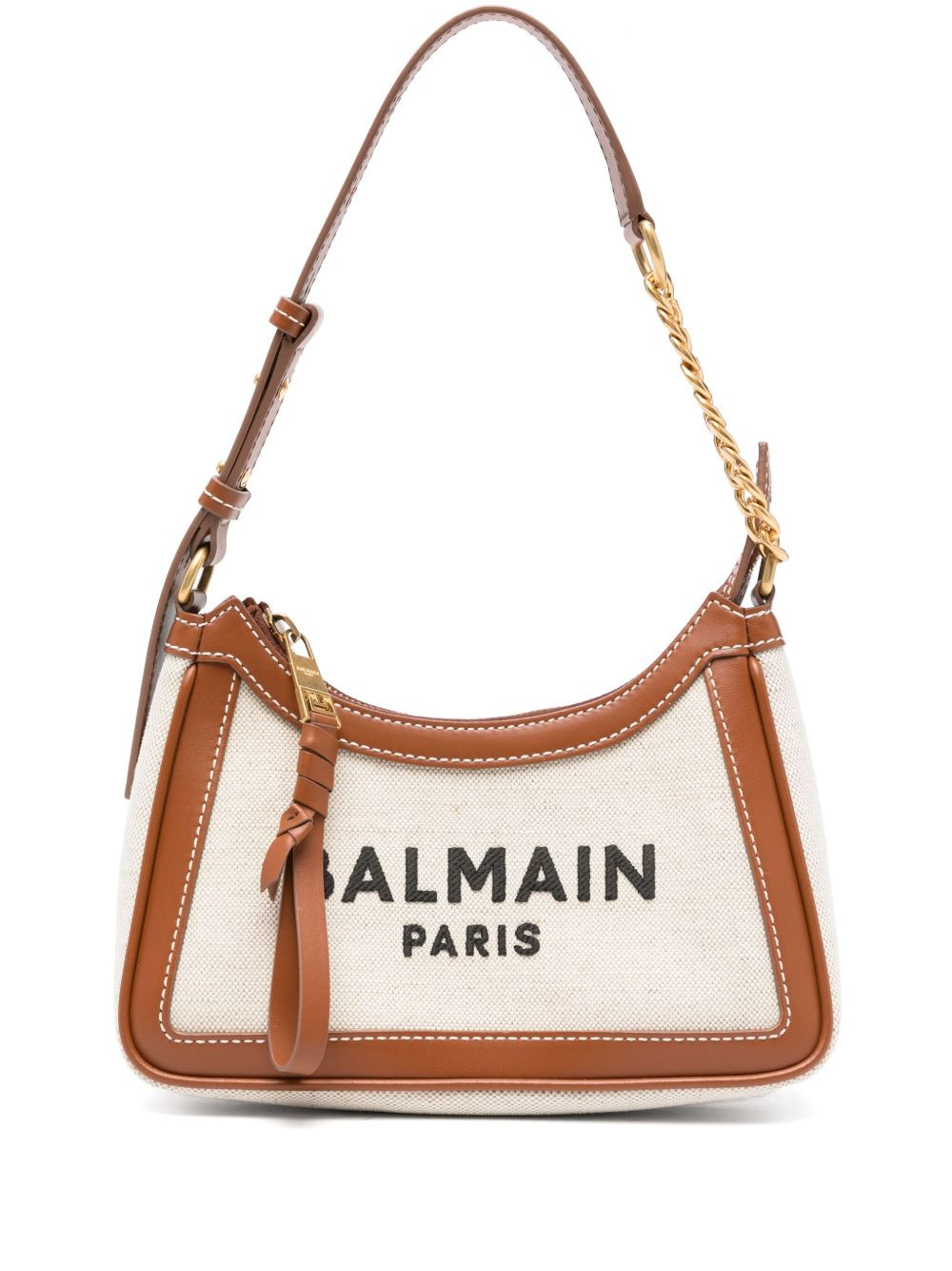 Balmain Bags.. Leather Brown - 1