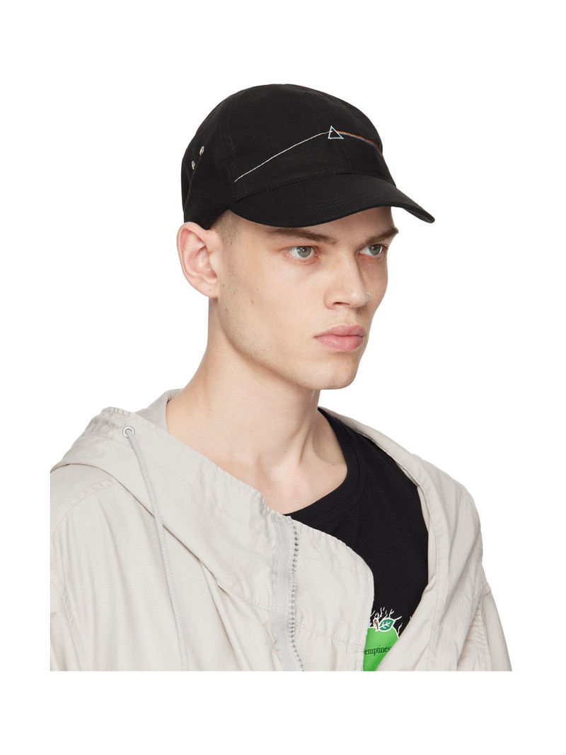 UNDERCOVER Black Embroidered Cap outlook