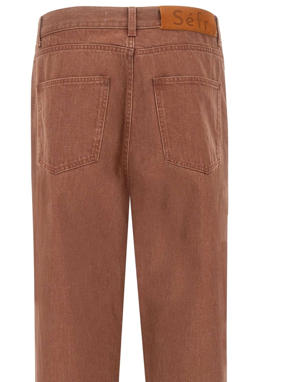 logo-patch jeans - 5