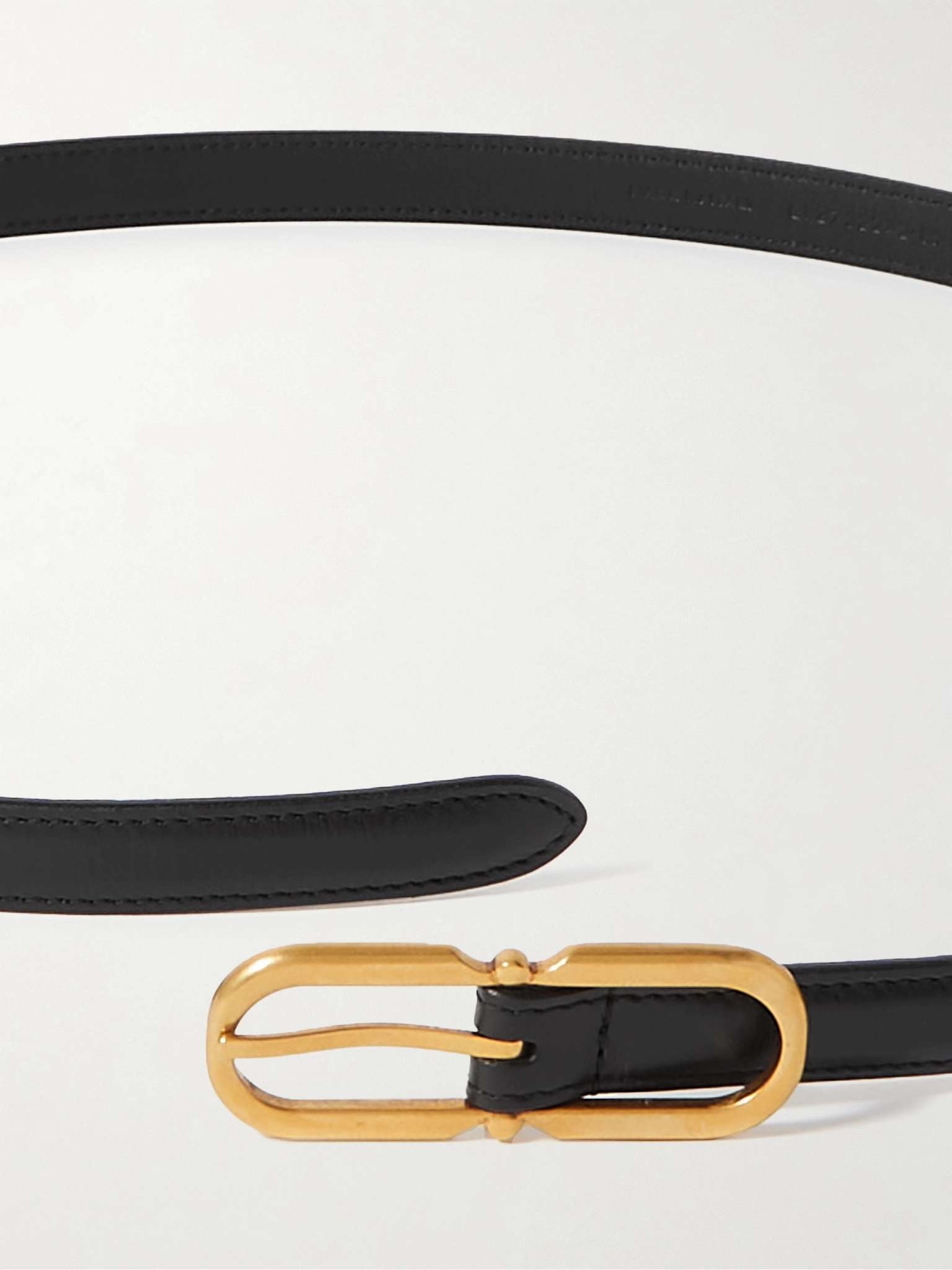 2.5cm Leather Belt - 2
