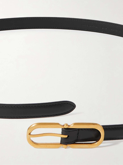 SAINT LAURENT 2.5cm Leather Belt outlook
