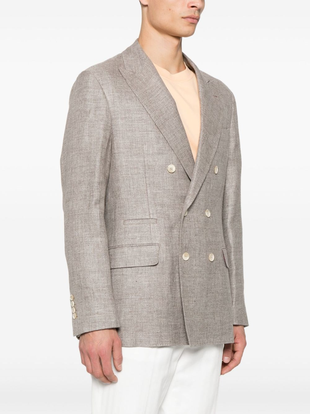 Linen blend jacket - 2