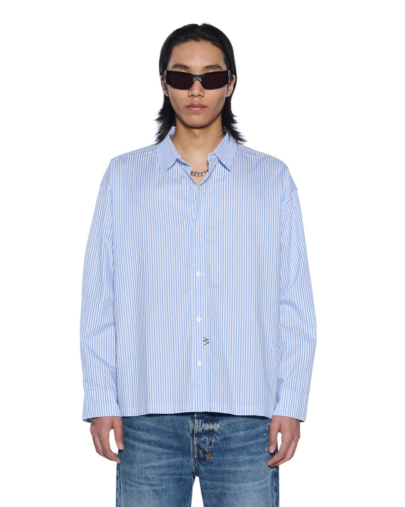 Ksubi LANLEY LS SHIRT OCEAN STRIPE outlook