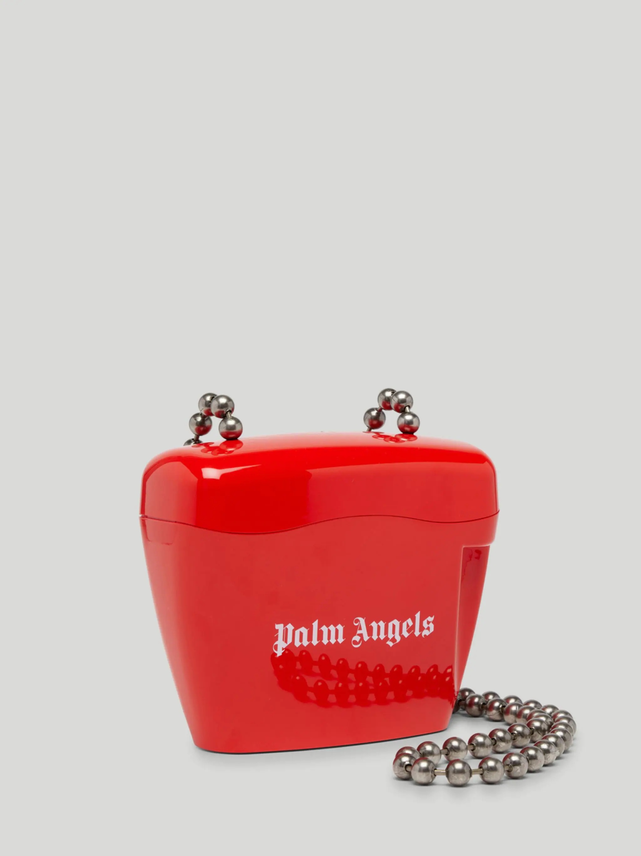MINI RED PADLOCK BAG - 3