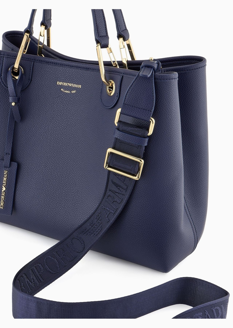 Medium MyEA shopper bag with deer print 8