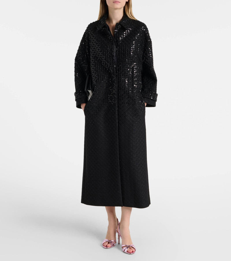 AQUAZZURA Tati 85 snake-effect slingback sandals outlook