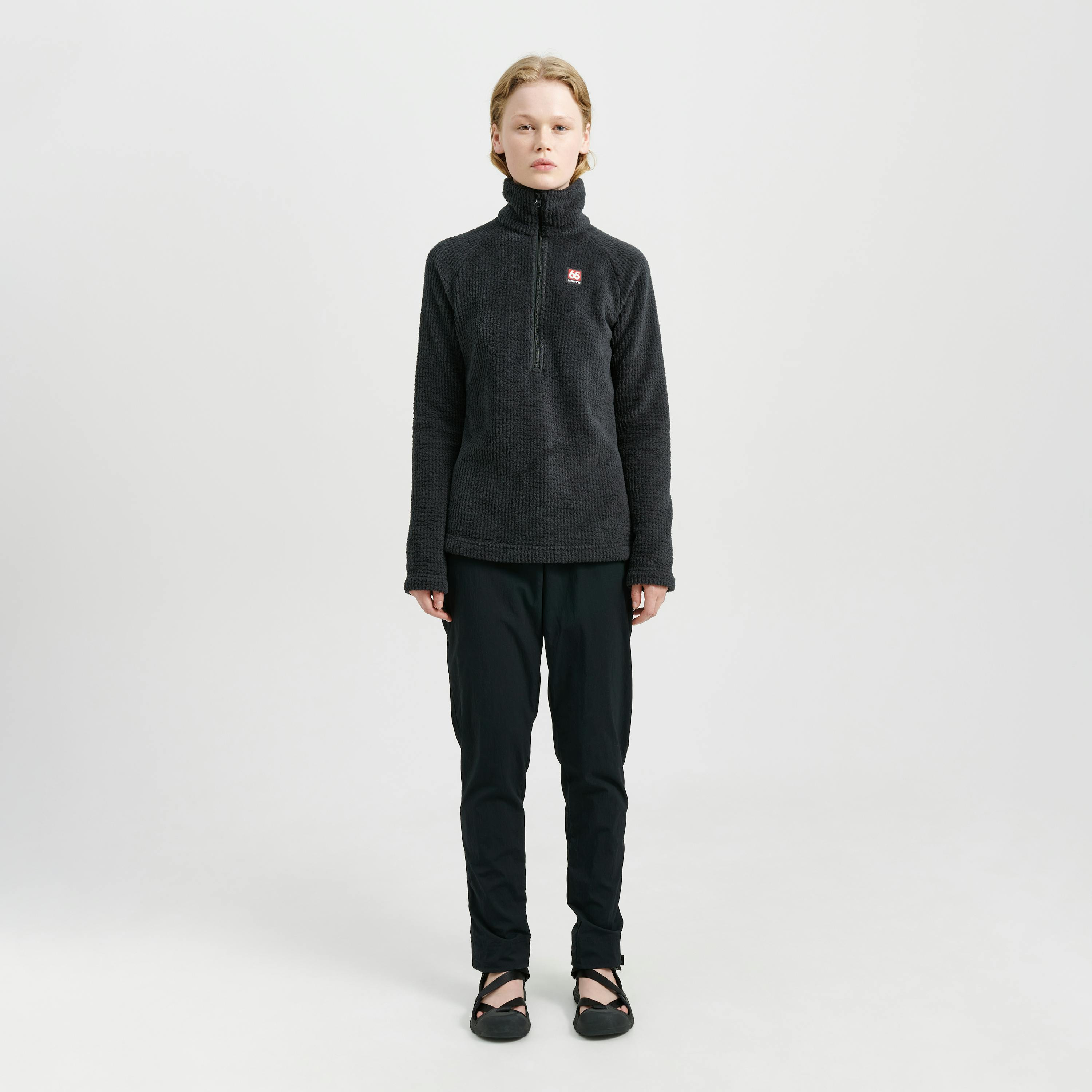 Hrannar Polartec® Alpha®  high-collared zipneck - 3