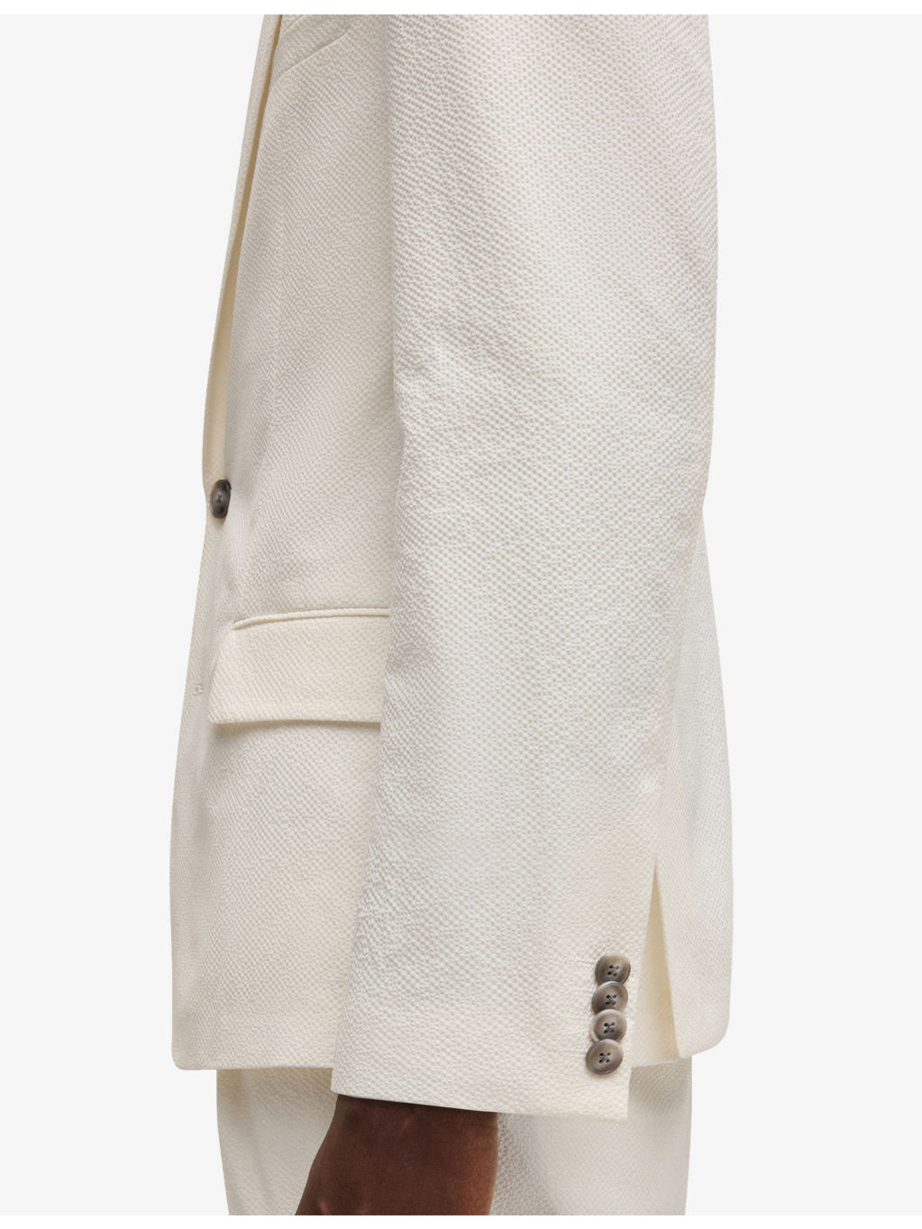 Slim-Fit Single-Breasted Woven Suit - 5