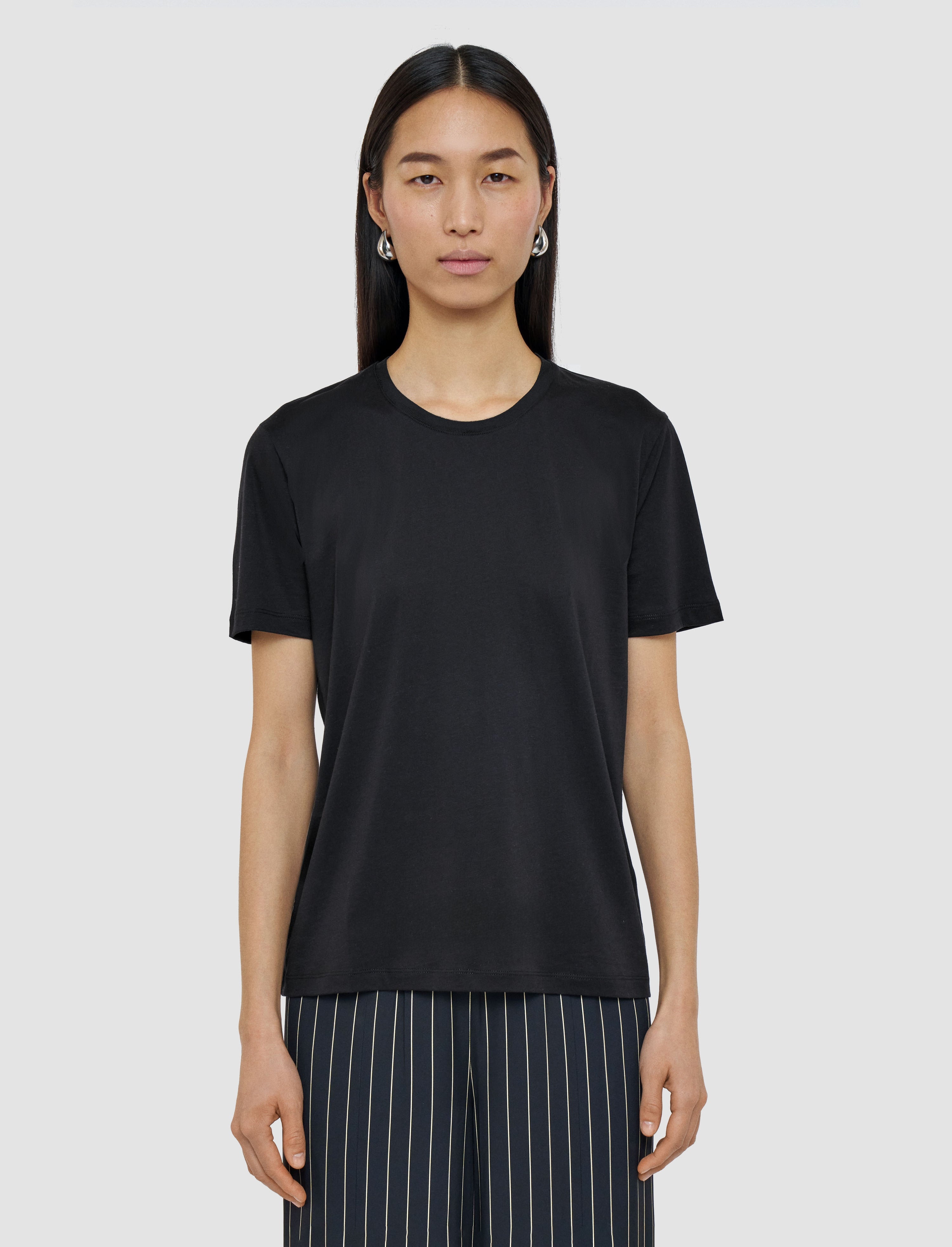 Cotton Silk Jersey T-Shirt - 3