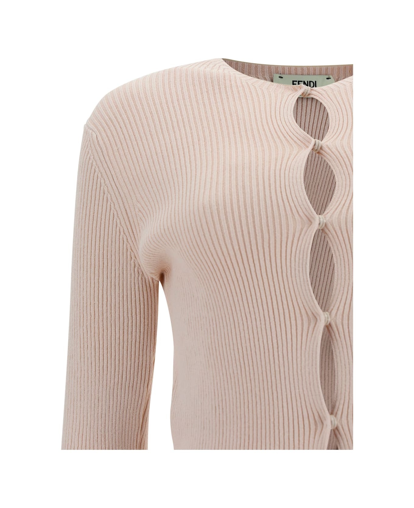 Cut Out Cardigan - 3